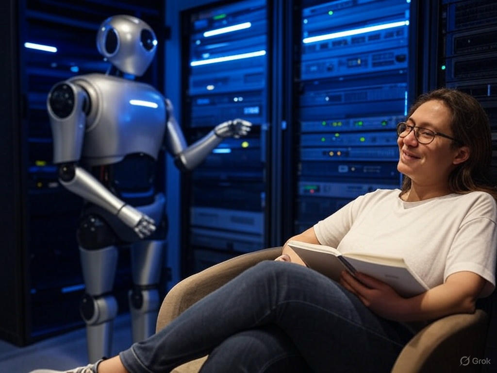 AI Robot Managing Server